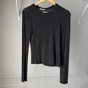 Classic Black Long Sleeve Top